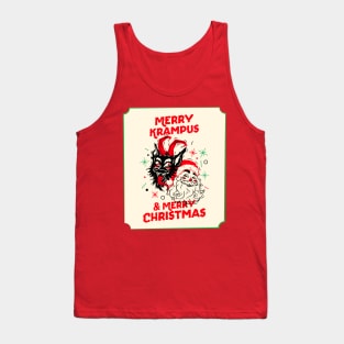 Merry Krampus & Merry Christmas Tank Top